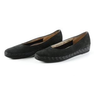 Salvatore Ferragamo Boutique Black Suede Shoes